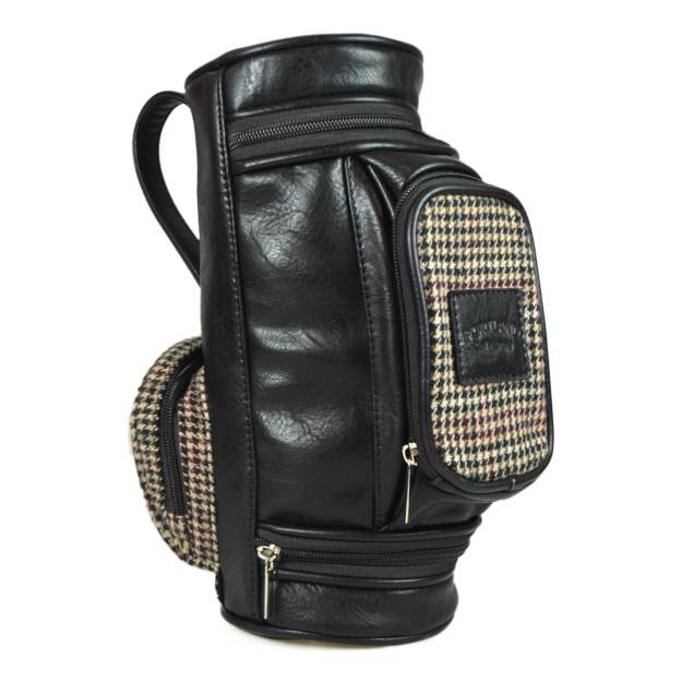 Tweed Golf Wash Bag Black 731 522 Gifts Ie
