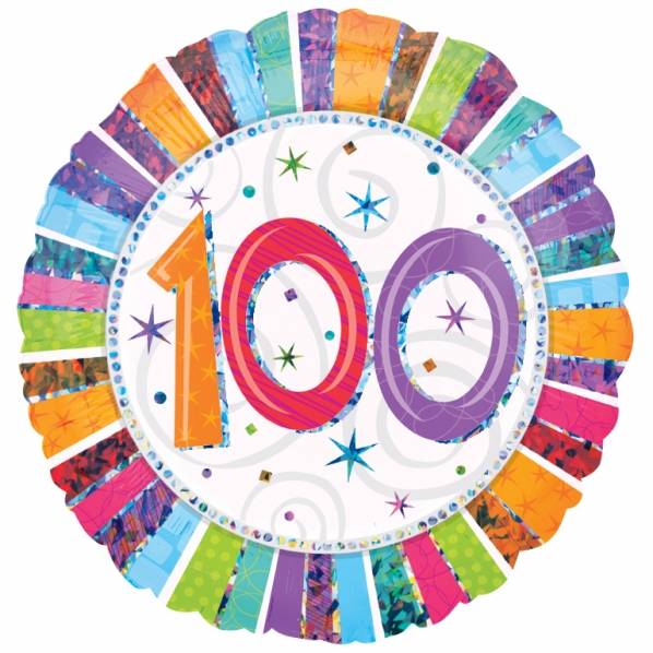 Happy 100th Birthday Balloon in a Box | 400-100 | gifts .ie