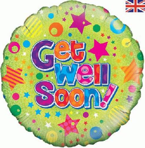 Get Well Soon Balloon in a Box