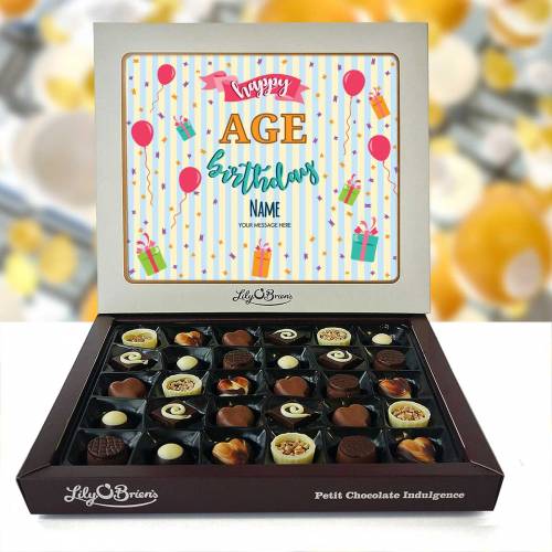 Birthday Personalised Chocolate Box 290g