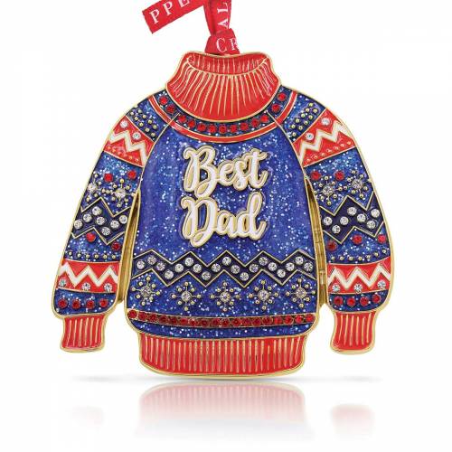 Best Dad Christmas Decoration in Gift Box
