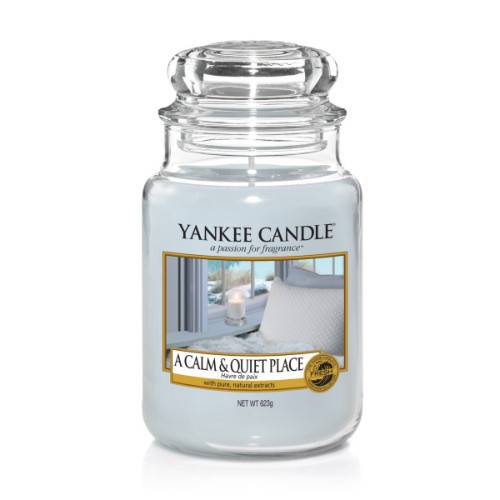 A Calm & Quiet Place Large Jar From Yankee Candle