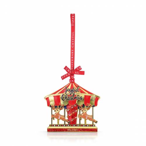 Tipperry Sparkle Reindeer Carousel Decoration