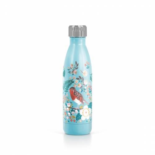 Birdy Metal Water Bottle - Robin