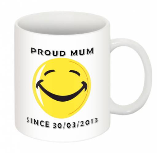 Proud Mum Personalised Mug