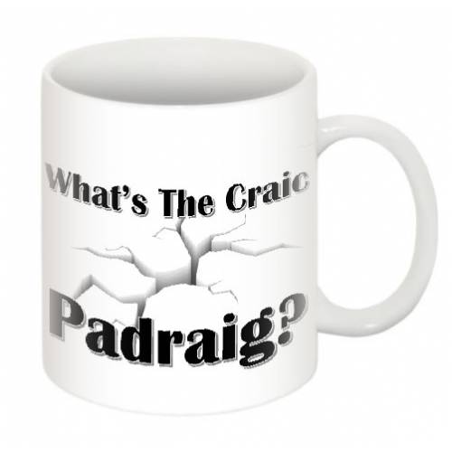 Whats The Craic Personalised Mug