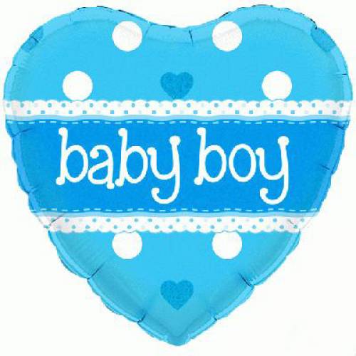 Baby Boy Balloon in a Box