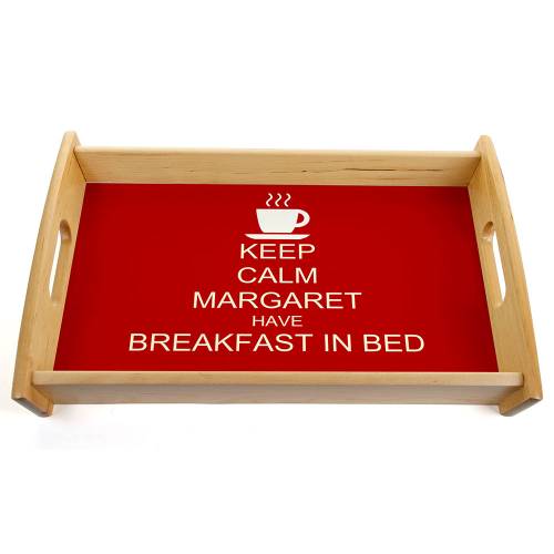 Keep Calm Breakfast Serving Tray