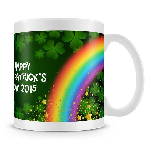 St Patrick's Day Personalised Photo Mug