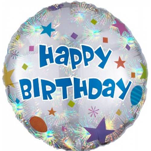 Happy Birthday Confetti Balloon in a Box
