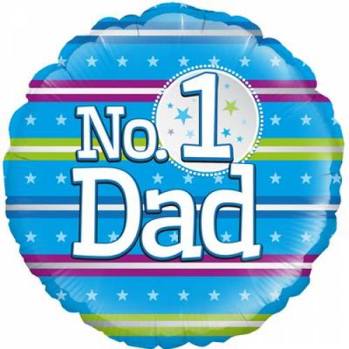 No. 1 Dad Balloon in a Box