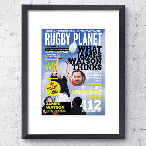 Rugby Planet Magazine Spoof - Personalise