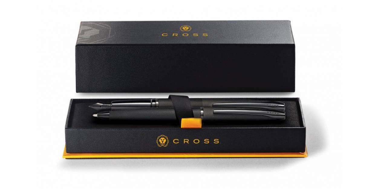 Cross ATX Fountain Pen and Ballpoint Pen Set in a Gift Box