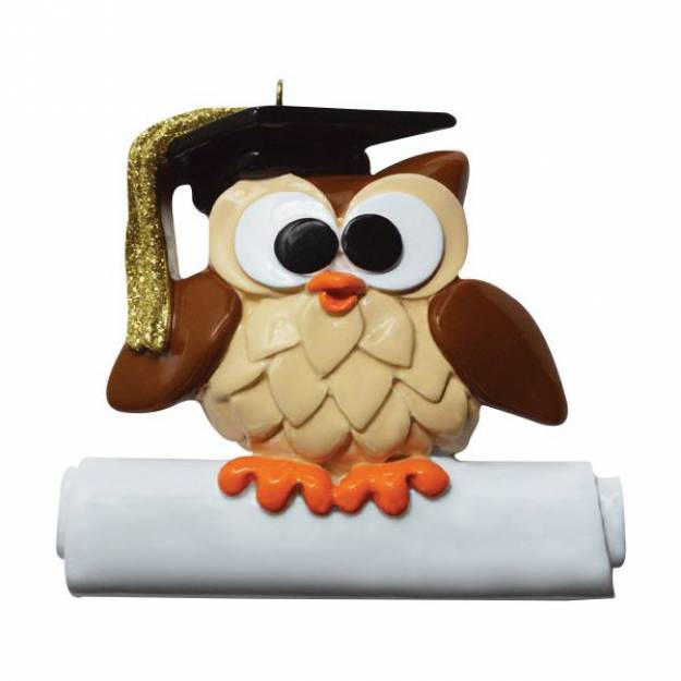 Personalised Christmas Ornament - Wise Owl
