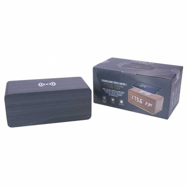 Qi Wireless Charging Alarm Clock