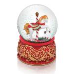 Christmas Carousel Snow Globe