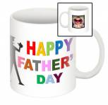 Happy Father's Day Photo Personalised Mug