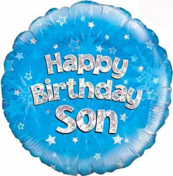 Happy Birthday Son Balloon in a Box