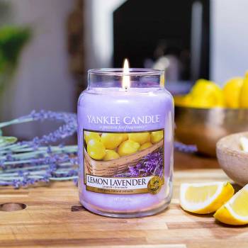 Lemon Lavender Large Jar From Yankee Candle
