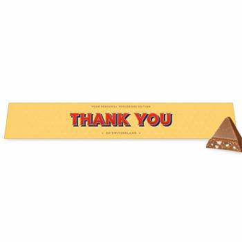 Thank You - Toblerone Chocolate Bar 100g