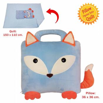 Quillow (Blue Fox or Pink Owl) - Personalised