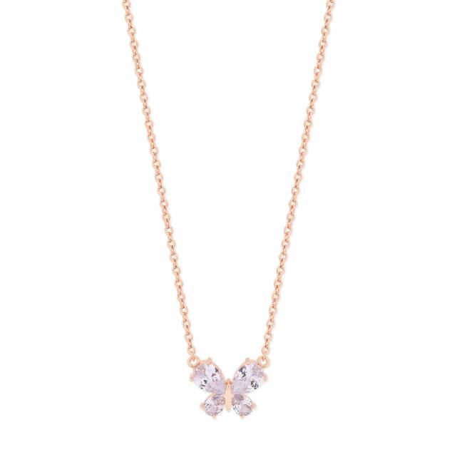 Tipperary Butterfly Clear Diamond Pendant