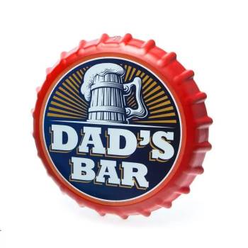 Bottle Cap Sign - Dad's Bar