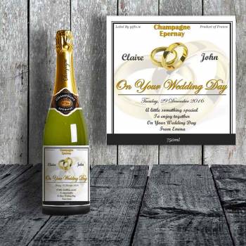 Wedding Personalised Champagne