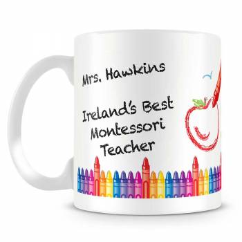 Best Montessori Teacher Personalised Mug