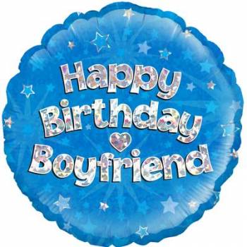 Happy Birthday Boyfriend Balloon in a Box