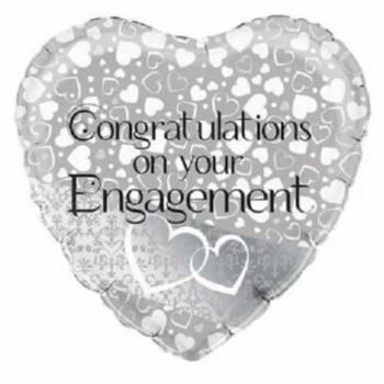Congratulations On Your Engagement Balloon in a Box