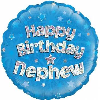 Happy Birthday Nephew Balloon in a Box