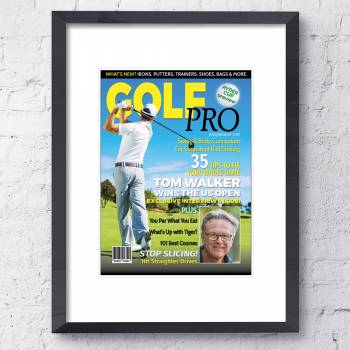Golf Pro Magazine Spoof - Personalise