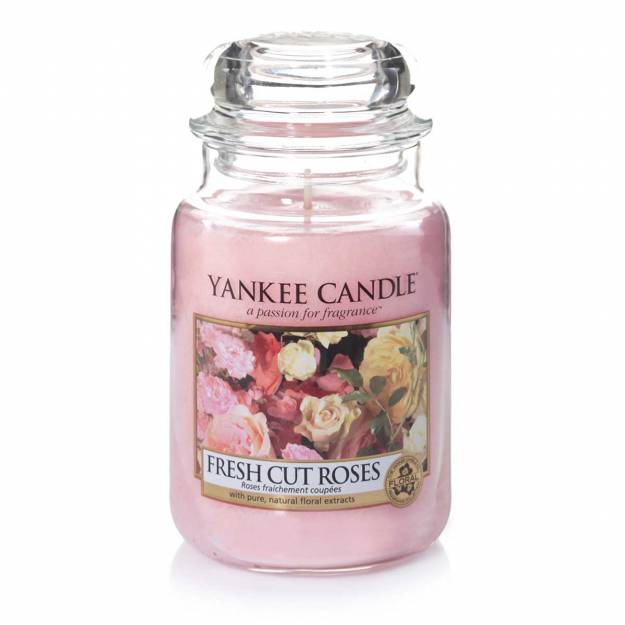 Fresh Cut Roses Large Jar From Yankee Candle