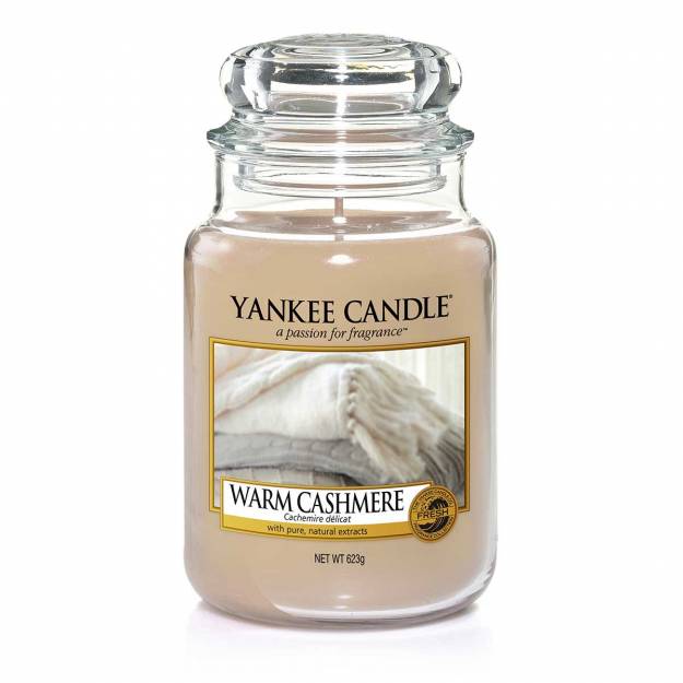Warm Cashmere Large Jar From Yankee Candle