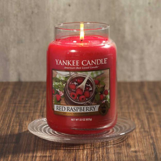 Red Raspberry Large Jar From Yankee Candle