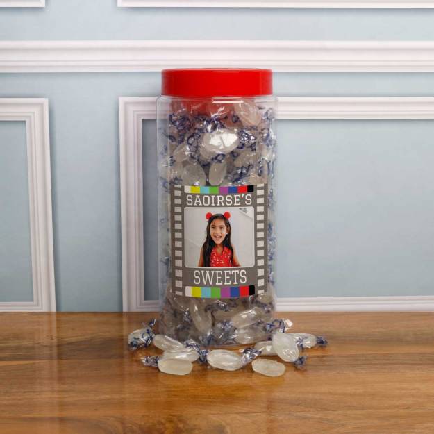 Photo Film Personalised Sweets Jar