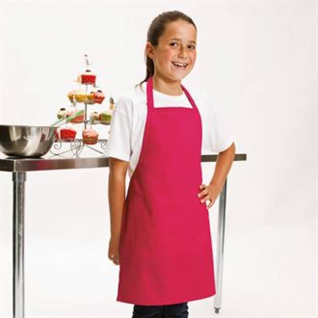 Childrens Embroidered Apron Personalised