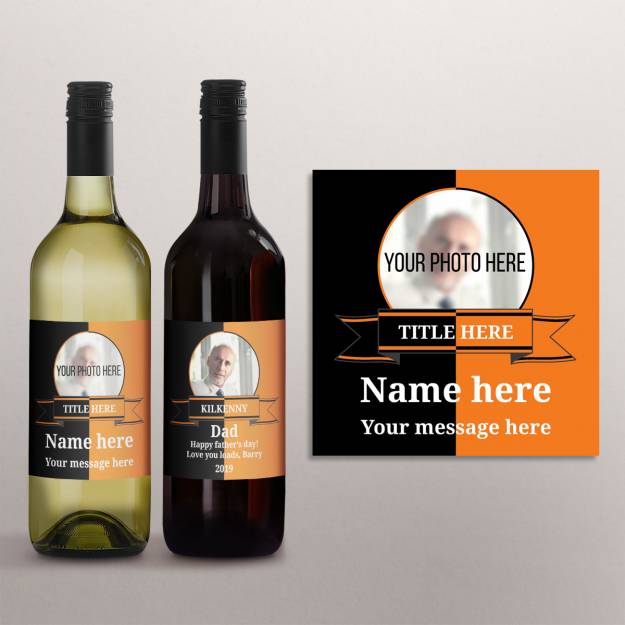 County Colours Personalised Wine