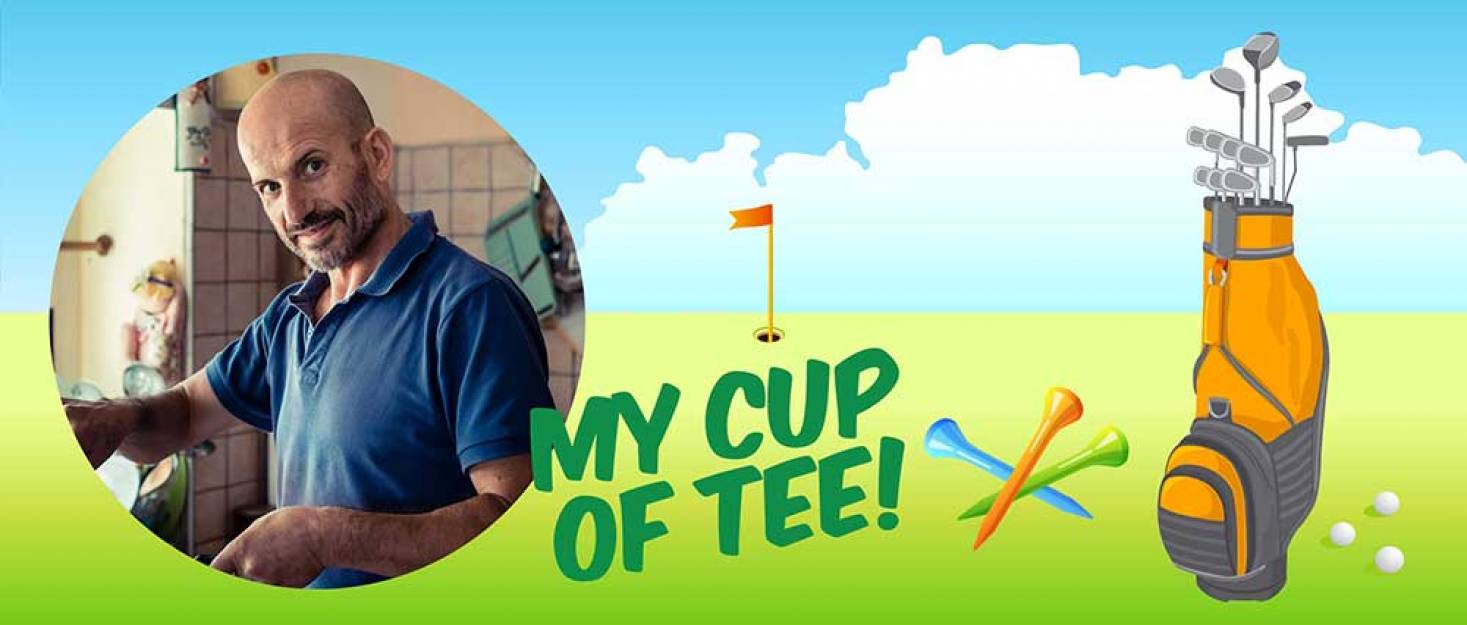 Golf My Cup of Tee Personalised Photo Mug