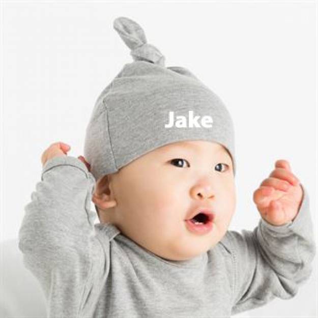 Baby One-Knot Hat - Personalised