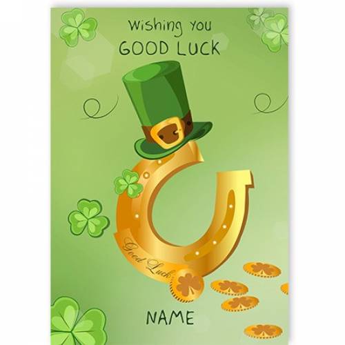 Wishing You Good Luck St. Patrick's Day Card