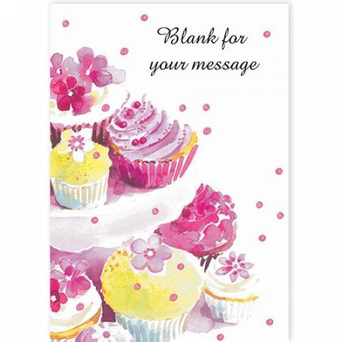 Cupcakes Your Message Card