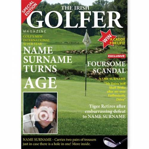 The Irish Golfer Name And Age And Photo Card