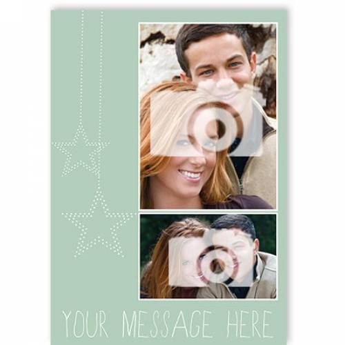 Your Message Here Photo Upload Card