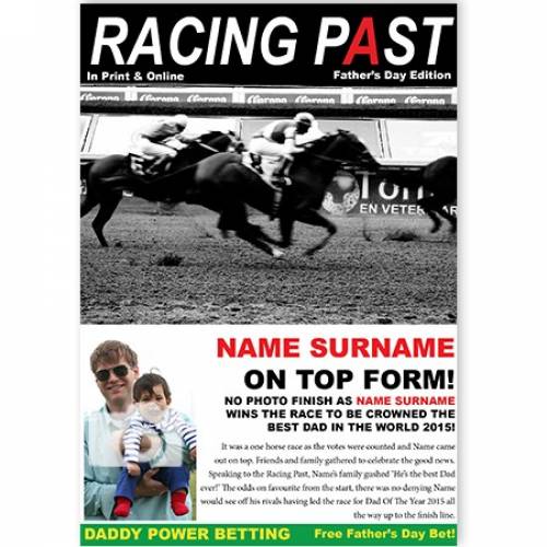 Racing Post Best Dad In The World Card