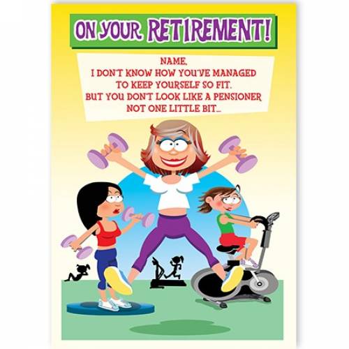 Female Retirement Card