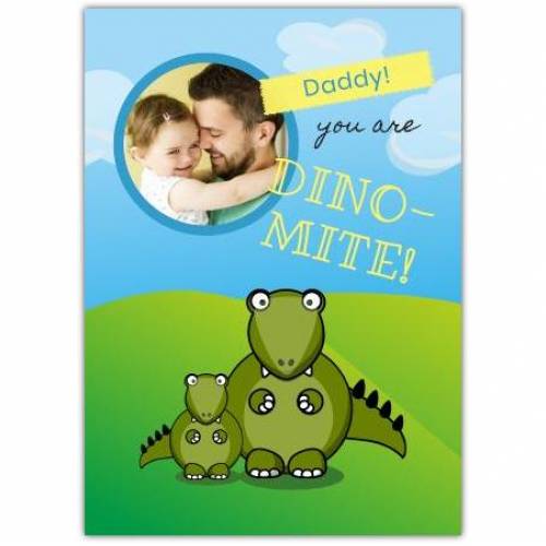 Father's Day Humor Dinosaur  Card