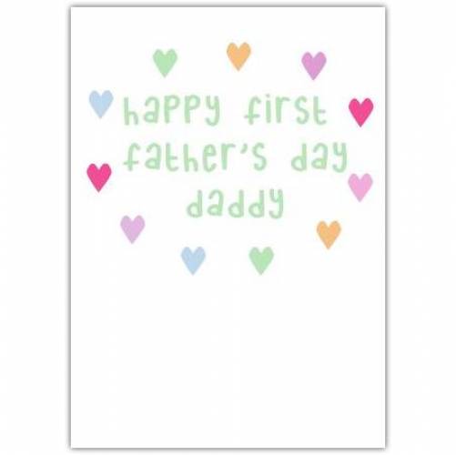 Fathers Day 1st Fathers Day Card