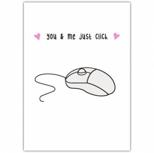 Valentines Day Love Technology Greeting Card